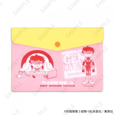 【グッズ-ポーチ】怪獣8号 nhutoons エンベロープケース(鳴海 弦)