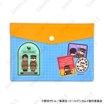 【グッズ-ポーチ】ゴールデンカムイ ビィズニィズ エンベロープケースB(杉元佐一・月島軍曹・鯉登少尉)
