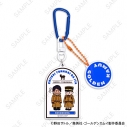 【グッズ-キーホルダー】ゴールデンカムイ ビィズニィズ デタッチャブルアクリルキーホルダーC(月島軍曹・鯉登少尉)の画像