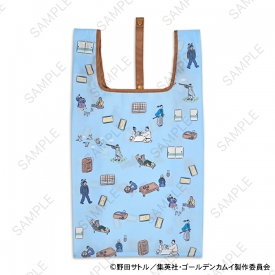 【グッズ-バッグ】ゴールデンカムイ 鬼頭祈コラボ エコバッグB(土方一派)