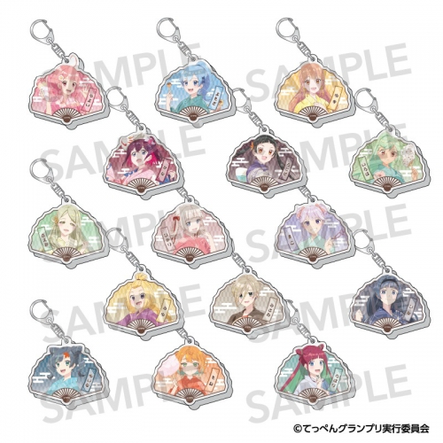 グッズ キーホルダーアニメ てっぺんっ トレーディングアクリルキーホルダー 浴衣ver アニメイト