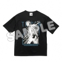 【グッズ-Tシャツ】TRIGUN STARGAZE ニコラスビジュアル Tシャツ ブラック フリーサイズの画像