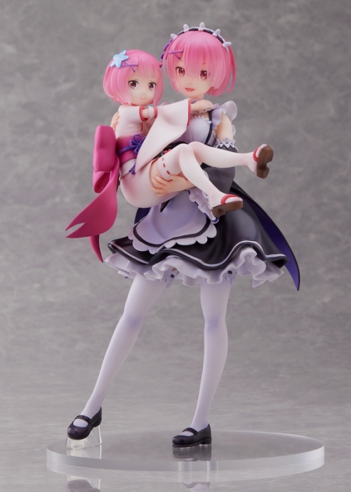 美少女フィギュア】Re:ゼロから始める異世界生活 ラム＆幼少期ラム 1/7 