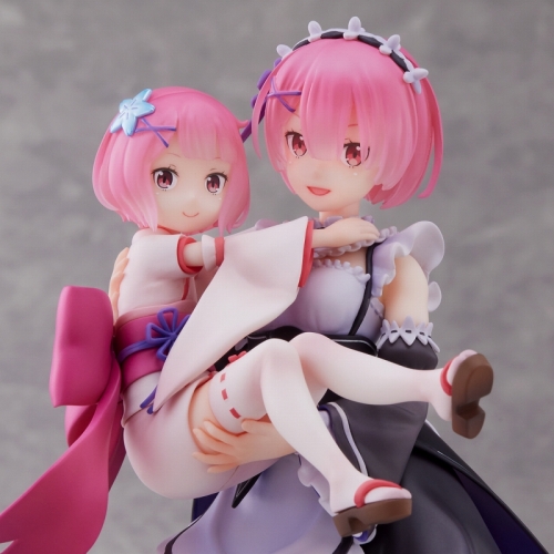 美少女フィギュア】Re:ゼロから始める異世界生活 ラム＆幼少期ラム 1/7 