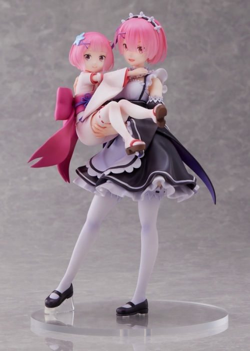 美少女フィギュア】Re:ゼロから始める異世界生活 ラム＆幼少期ラム 1/7 
