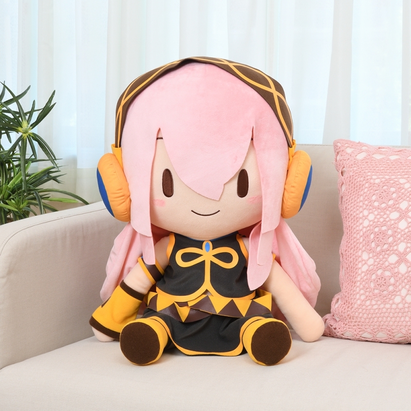 グッズ-ぬいぐるみ】ボーカロイド 巡音ルカ ふわぷち どでかジャンボ 