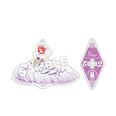 【グッズ-スタンドポップ】TVアニメ「五等分の花嫁∬」 描き下ろしアクリルフィギュアM(ドレス)/中野二乃【再販】