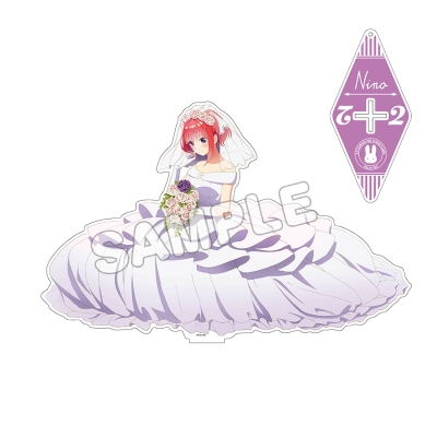 【グッズ-スタンドポップ】TVアニメ「五等分の花嫁∬」 描き下ろしアクリルフィギュアL(ドレス)/中野二乃【再販】