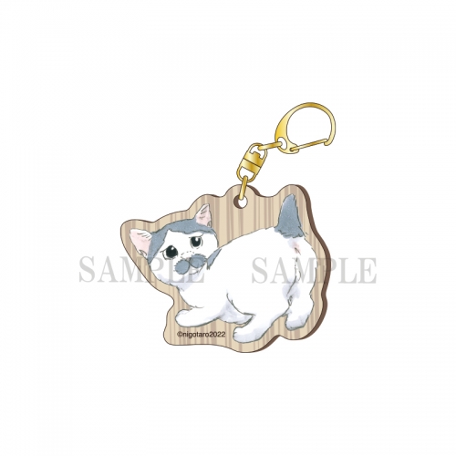 グッズ キーホルダー 拾い猫のモチャ ウッドキーホルダー ノリ吉 アニメイト