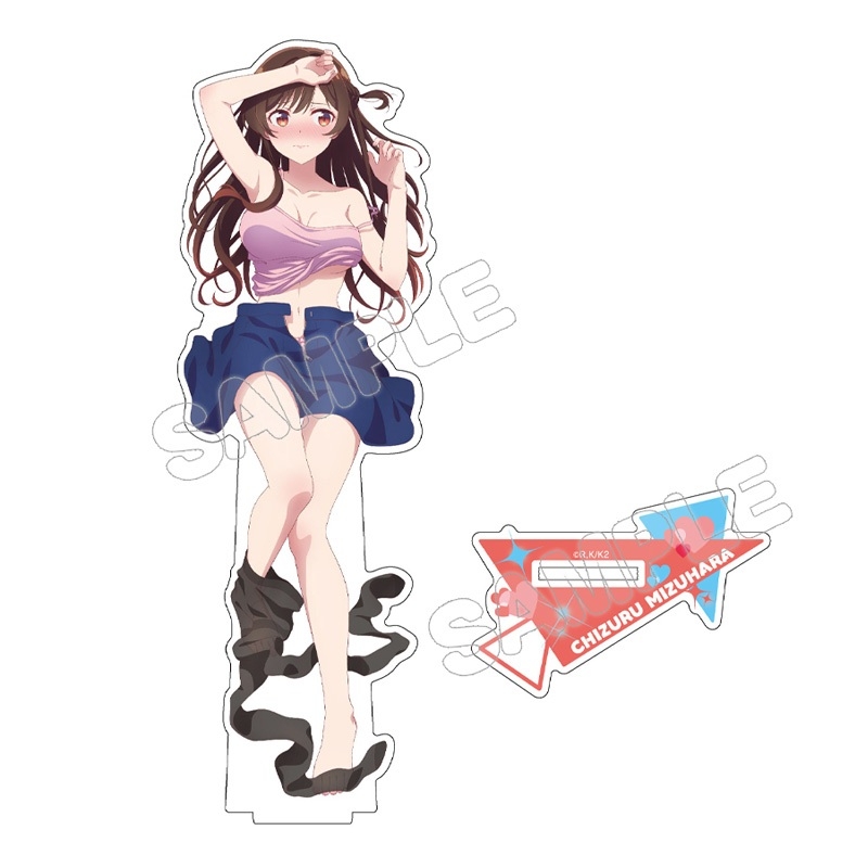 【グッズ-スタンドポップ】TVアニメ「彼女、お借りします」 描き下ろしアクリルフィギュアM（夢オチ）/水原千鶴