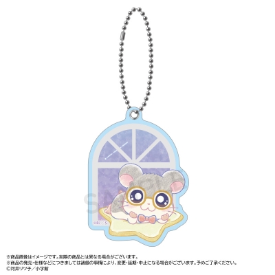 【グッズ-ミラー】『とっとこハム太郎』 ~Twinkle Dreams~スライドミラー H.めがねくん