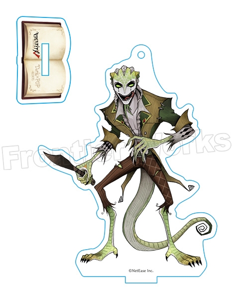 グッズ アパレル キャラクターアイテム グッズ スタンドポップ Identity V Dark Pop Alice アクリルスタンド Hunter 魔トカゲ アニメイト