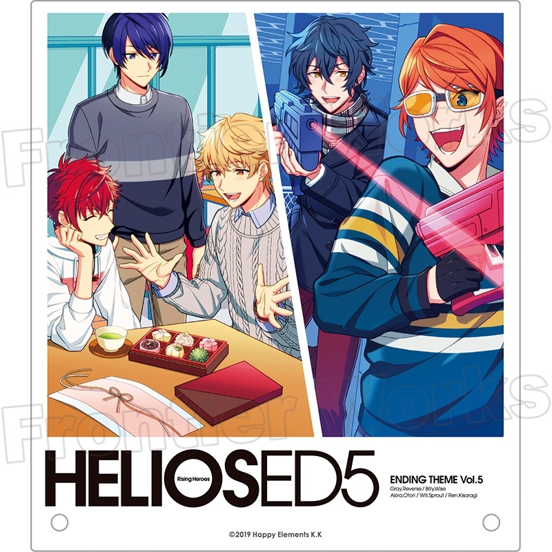 【グッズ-ボード】エリオスライジングヒーローズ EDアクリルパネル ED5