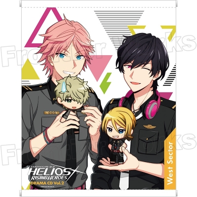 【グッズ-タペストリー】エリオスライジングヒーローズ ジャケットイラストタペストリー ドラマCD Vol.2