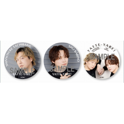 【グッズ-バッチ】やってやれないことはない! 缶バッジ3個セット2024