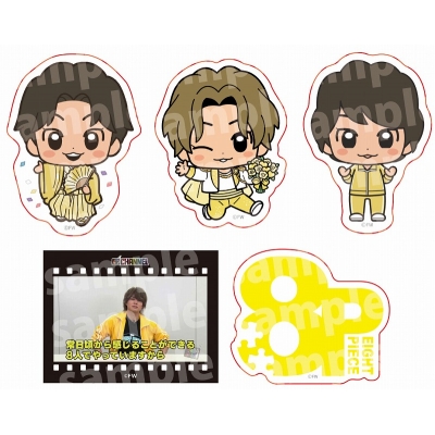 【グッズ-ステッカー】8P 8周年 ステッカーセット 八代 拓