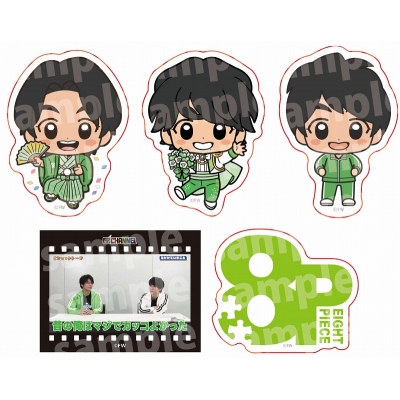 【グッズ-ステッカー】8P 8周年 ステッカーセット 榎木淳弥