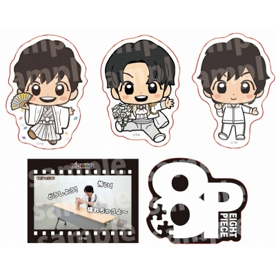 【グッズ-ステッカー】8P 8周年 ステッカーセット 千葉翔也