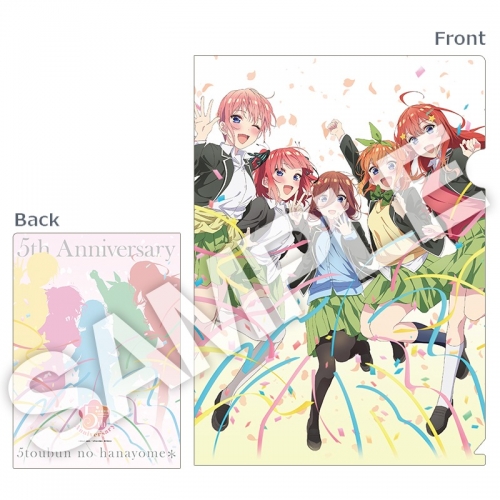グッズ-クリアファイル】五等分の花嫁 「五等分の花嫁＊」クリア 