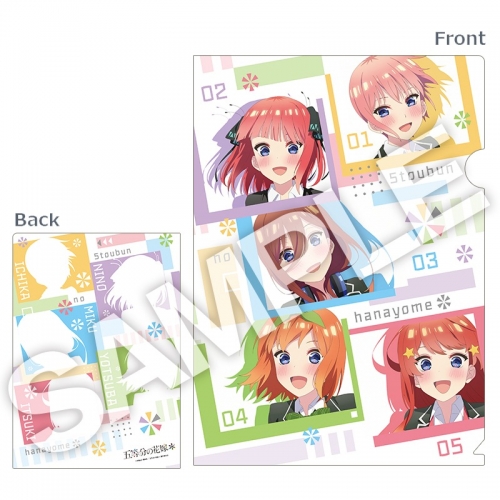 グッズ-クリアファイル】五等分の花嫁 「五等分の花嫁＊」クリア 