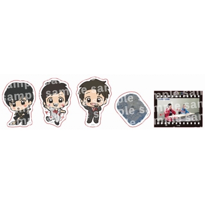 【グッズ-ステッカー】8P 8周年 ステッカーセット 第2弾 畠中 祐
