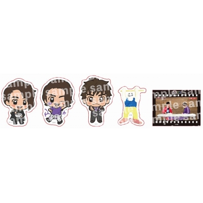 【グッズ-ステッカー】8P 8周年 ステッカーセット 第2弾 益山武明