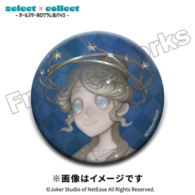【グッズ-バッチ】Identity V select×collect -オールスターホログラム缶バッジ- 004 庭師