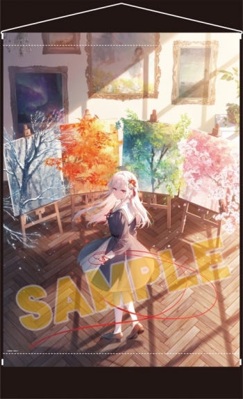 グッズ-タペストリー】「絵師100人展 13」 タペストリー 遠坂あさぎ 