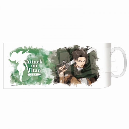 グッズ-マグカップ】進撃の巨人 マグカップ《逆風に向かって進め！ver 