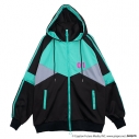 【グッズ-ジャンパー・コート】初音ミク MIKU 2WAYジャージパーカー 01.BLACKの画像