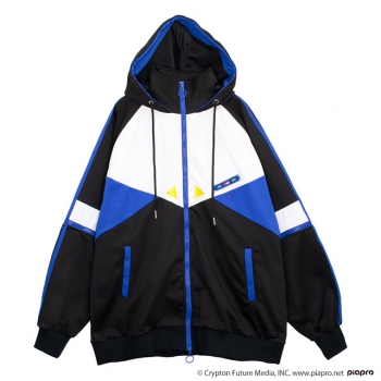 グッズ-ジャンパー・コート】KAITO 2WAYジャージパーカー 01.BLACK 