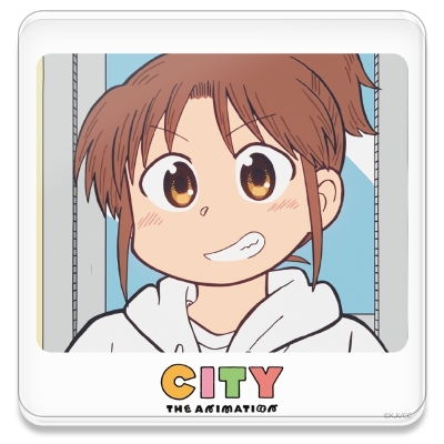 【グッズ-コースター】CITY THE ANIMATION アクリルコースター(スタンド付) 南雲美鳥