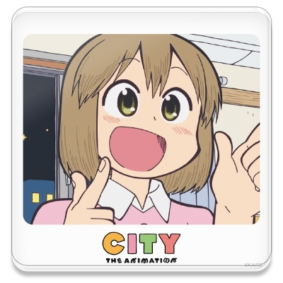 【グッズ-コースター】CITY THE ANIMATION アクリルコースター(スタンド付) にーくら