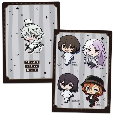 【グッズ-クリアファイル】文豪ストレイドッグス クリアファイル ついてっくver. Vol.2
