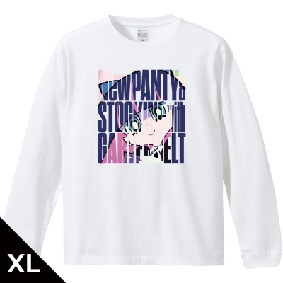 【グッズ-Tシャツ】New PANTY & STOCKING with GARTERBELT リブ付ロングスリーブTシャツ ストッキング XLサイズ