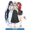 【グッズ-スタンドポップ】TVアニメ『私を喰べたい、ひとでなし』 アクリルキャラスタンド 比名子&汐莉&美胡の画像