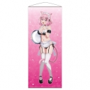 【グッズ-タペストリー】わたしが恋人になれるわけないじゃん、ムリムリ!(※ムリじゃなかった!?) ほぼ等身大タペストリー 甘織 れな子 猫耳水着メイドver.【描き下ろし】の画像