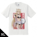 【グッズ-Tシャツ】わたしが恋人になれるわけないじゃん、ムリムリ!(※ムリじゃなかった!?) Tシャツ 王塚 真唯 猫耳水着メイドver.XLサイズ【描き下ろし】の画像