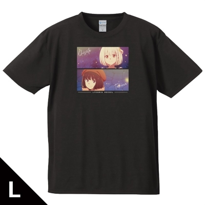 【グッズ-Tシャツ】リコリス・リコイル 場面写Tシャツ 千束&たきな vol.1 Lサイズ
