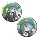 【グッズ-バッチ】デート・ア・ライブV ホログラム缶バッジ2個セット 四糸乃 ゴシックパンクver. 【描き下ろし】の画像