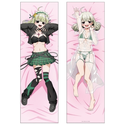 【グッズ-ピローケース】魔法少女にあこがれて 抱き枕カバー 阿良河キウィ&レオパルト 【描き下ろし】