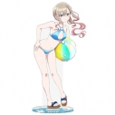 【グッズ-スタンドポップ】ばっどがーる BIGアクリルキャラスタンド 涼風涼 水着ver.【描き下ろし】の画像