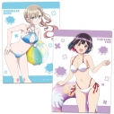 【グッズ-クリアファイル】ばっどがーる クリアファイル 優&涼 水着ver.【描き下ろし】の画像