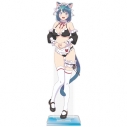 【グッズ-スタンドポップ】幼馴染とはラブコメにならない BIGアクリルキャラスタンド 水萌 汐 猫耳水着メイドver.【描き下ろし】の画像