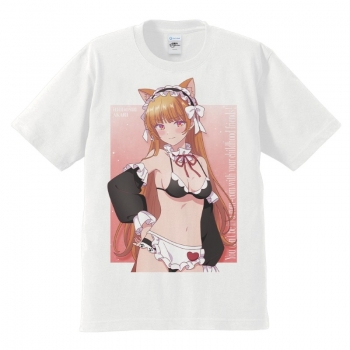 グッズ-Tシャツ】幼馴染とはラブコメにならない Tシャツ 火威 灯 猫耳 