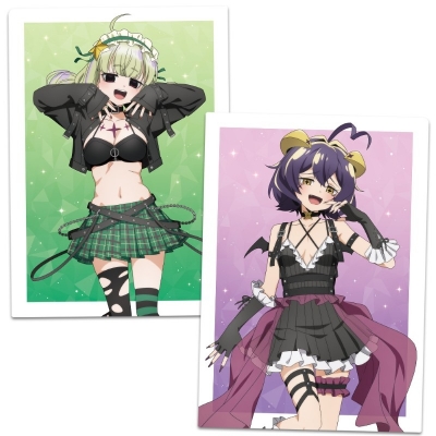 【グッズ-クリアファイル】魔法少女にあこがれて クリアファイル マジアベーゼ&レオパルト ゴシックパンクver. 【描き下ろし】