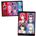 【グッズ-クリアファイル】ばっどがーる クリアファイル 優&亜鳥&涼&るら ティザービジュアルver.の画像