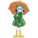 【グッズ-スタンドポップ】アルマちゃんは家族になりたい アクリルキャラスタンド アルマ レインコートver.の画像