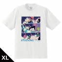 【グッズ-Tシャツ】New PANTY & STOCKING with GARTERBELT Tシャツ ストッキング XLサイズの画像