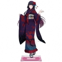 【グッズ-スタンドポップ】ロックは淑女の嗜みでして BIGアクリルキャラスタンド 黒鉄音羽 振袖ver.【描き下ろし】の画像